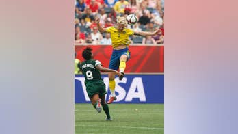 Francisca Ordega scores in the 87th minute to pull Nigeria into 3-3 tie with Sweden