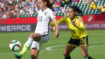 US heads to the Women's World Cup quarterfinals after 2-0 victory over Colombia
