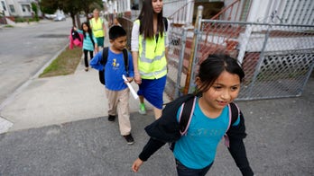 Kids, parents are embracing the 'walking school bus'