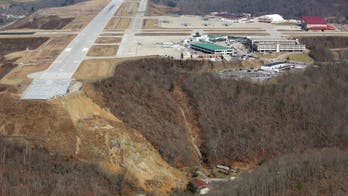 West Virginia residents evacuate homes after landslide in area near Charleston airport