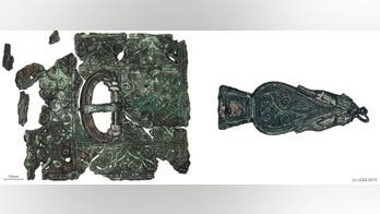 Ancient Roman soldier with ornate belt discovered in UK grave