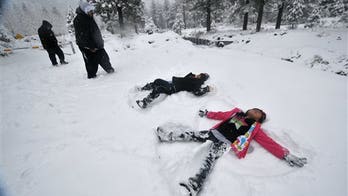 Florida veteran gets dying wish to make a snow angel