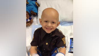 3-year-old cancer patient sworn in as America’s youngest sheriff