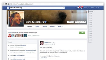 Hacker hijacks Facebook CEO Mark Zuckerberg's timeline to expose bug