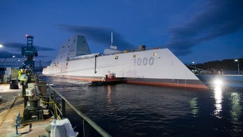 Navy destroyer Zumwalt to be christened in Maine