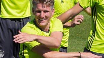 The Latest: Wales team get a message from the prince