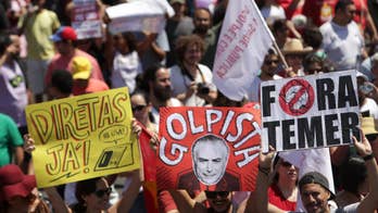 Protests against new Brazilian president in dozens of cities