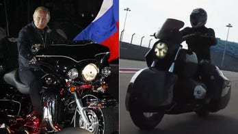 Putin's posse is ready to roll on menacing new motorcycles