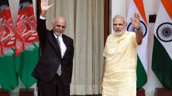 Indian, Afghan leaders urge end to terror support