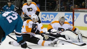 Joe Pavelski's 3rd period goal helps Sharks snap 4-game home skid with 4-2 win over Flyers