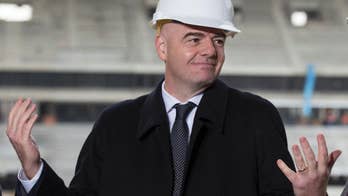 New FIFA president Infantino makes first visit to Russia