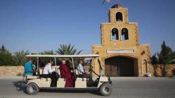 Archbishop of Canterbury leads prayers at Jordan River