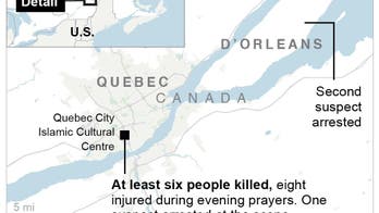 6 killed in Canada mosque shooting; Trudeau calls it terror