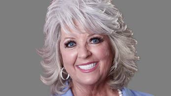 Paula Deen’s blueberry muffins with almond streusel