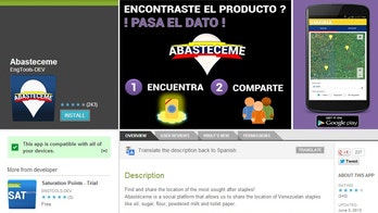 Finding scarce food and toilet paper in Venezuela -- there's an app for that