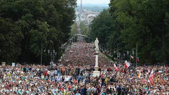 The Latest: Pope prays at Poland's Black Madonna icon