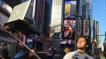 Please don't let the MacBook selfie stick catch on