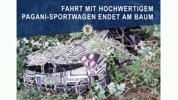 Test driver wrecks $2.5 million Pagani Huayra supercar