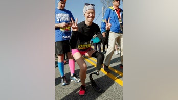 Boston Marathon bombing amputee scales mountain in Ecuador