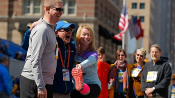 Boston Marathon survivor walks with prosthetic leg at Vancouver Fashion Week