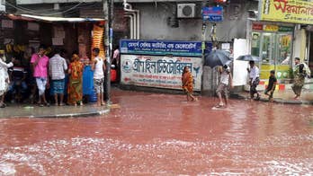 Animal sacrifices turn Dhaka streets into rivers of blood