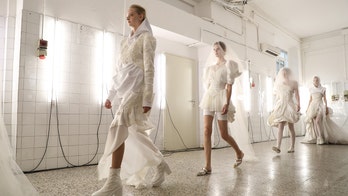Bridal bike shorts make debut at Milan Fashion Week