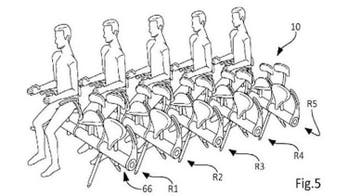 Airbus wants to patent a bicycle-style airline seat