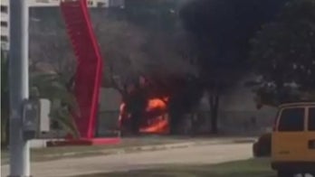 Alabama fan's response after RV bursts into flames: 'Roll Tide'