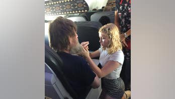 Teen on Alaska Airlines flight helps blind and deaf passenger traveling alone, goes viral