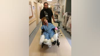 Quadruple amputee mom says, 'I just have to go with it' after surgery