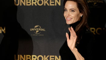 Angelina Jolie gets choked up at event honoring 'Unbroken' hero