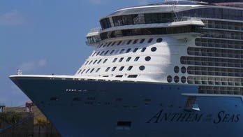 How a cruise ship navigates a storm