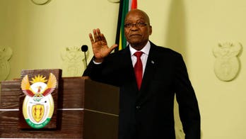 South African President Jacob Zuma resigns from office