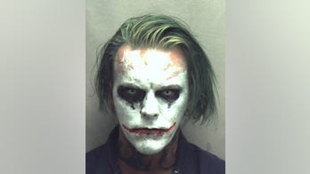 Sword-carrying Joker arrested in Virginia, police say