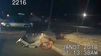 Teenager shot at officers before getting killed by police, dashcam shows