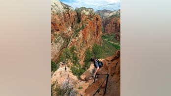 Teen girl dies in fall from cliff hike at Zion National Park