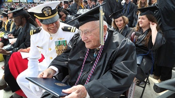 World War II veteran, 96, receives college degree more than 60 years after his last class, report says