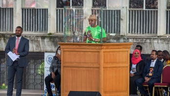 One killed and dozens injured after explosion rocks Ethiopia capital during new prime minister's rally