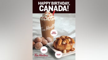 Tim Hortons to sell poutine doughnut for Canada Day