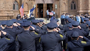 Funeral held for Va. officer killed during her first day on the job