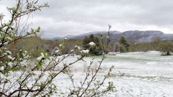 Maine hit with record-breaking spring snow
