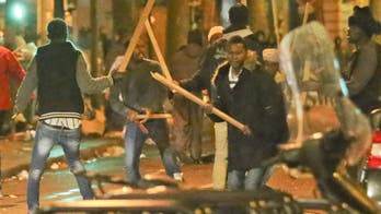 Refugee gangs brawl in Paris with wooden sticks