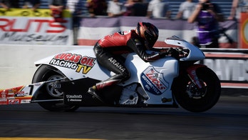 Hector Arana Jr. first to break 200 mph on an NHRA drag bike