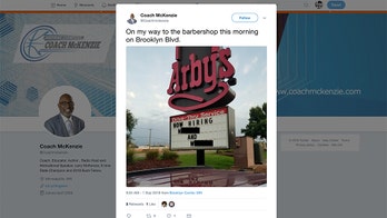 Arby's apologizes for sign defaced with racist and misogynistic slurs