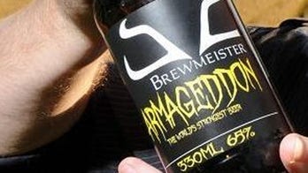 Scottish brewer unveils the world's strongest beer