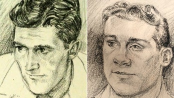 Veteran's son seeking to return father's portraits of other WWII soldiers