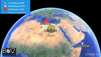 Time-lapse video shows powerful asteroids strike Earth with surprising frequency