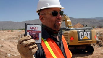 Atari 'E.T' game cartridges unearthed in New Mexico desert
