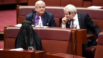 Australian lawmaker calls for ban on Islamic face coverings