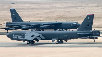 Engine plummets from B-52 during training flight